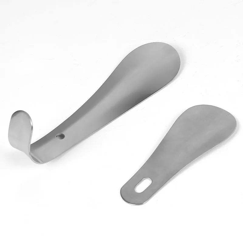 16.5 Inch Heavy Duty Stainless Steel Shoe Horn with Wood Long Heavy Duty Shoehorn