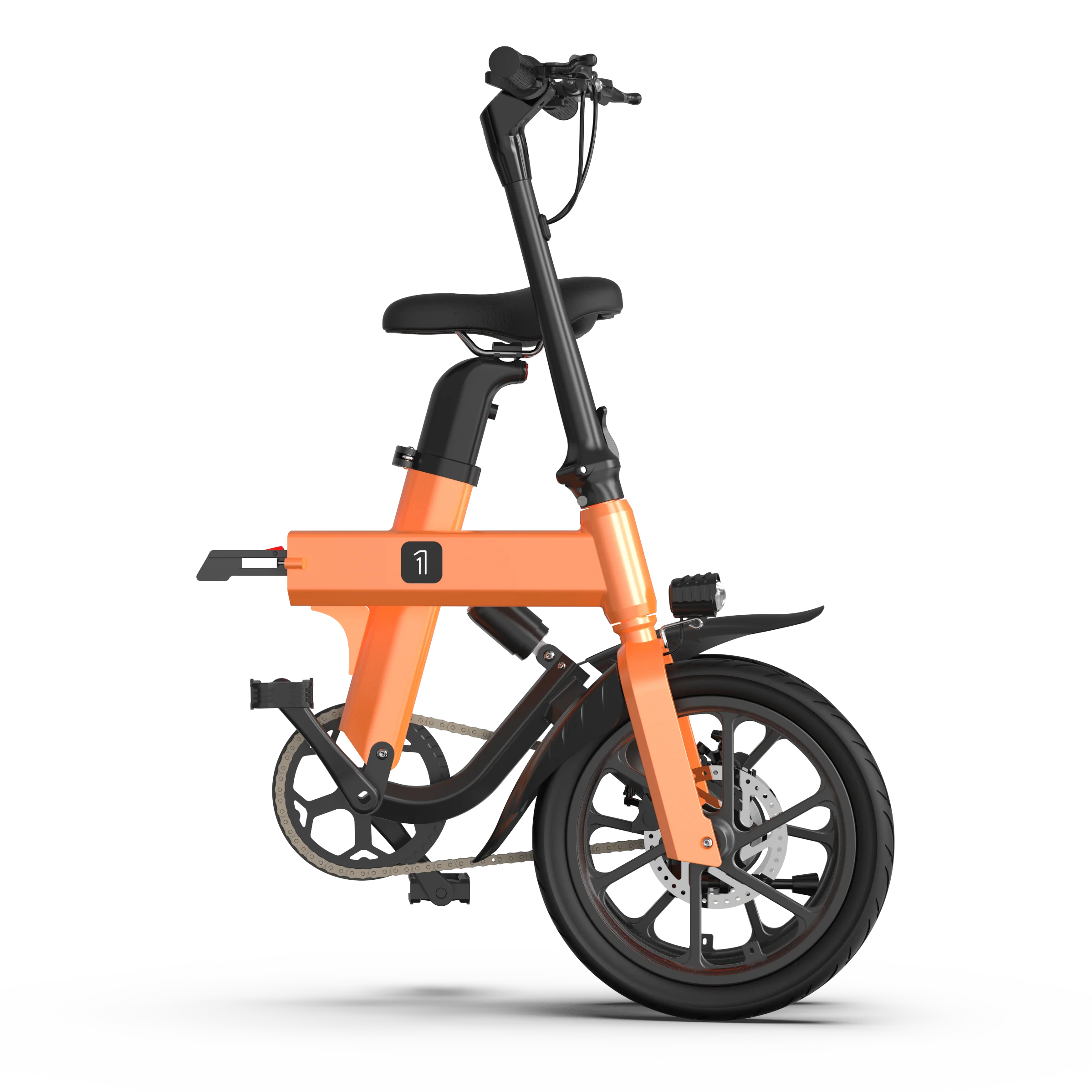 2023 3 Speeds Carbon Mountain Electric Bike Mini Folding Ebike Ce Approved