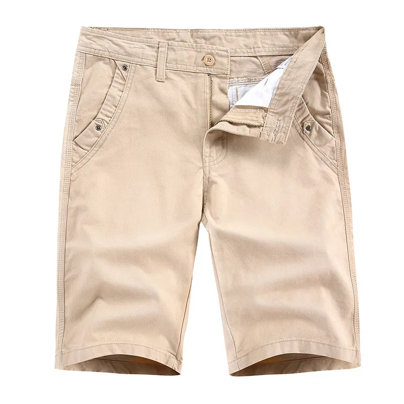 2022 Wholesale Cheap Garment Dyed Zipper Fly Comfortable 100% Cotton Quick Dry Summer Spring Chino Shorts