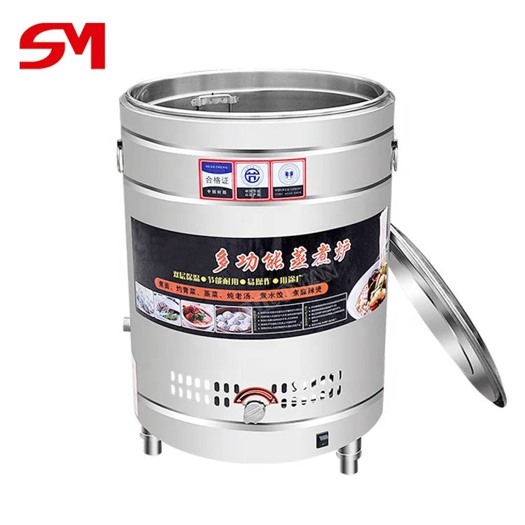 2020 New Type Smooth and Nice-Looking Industrial Soya Soy Milk Boiler Cooker