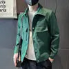 2023 Brand Clothing Men Spring High Quality Casual Jackets/Male Slim Fit Fashion Business Plaid Coats Plus Size M-3XL