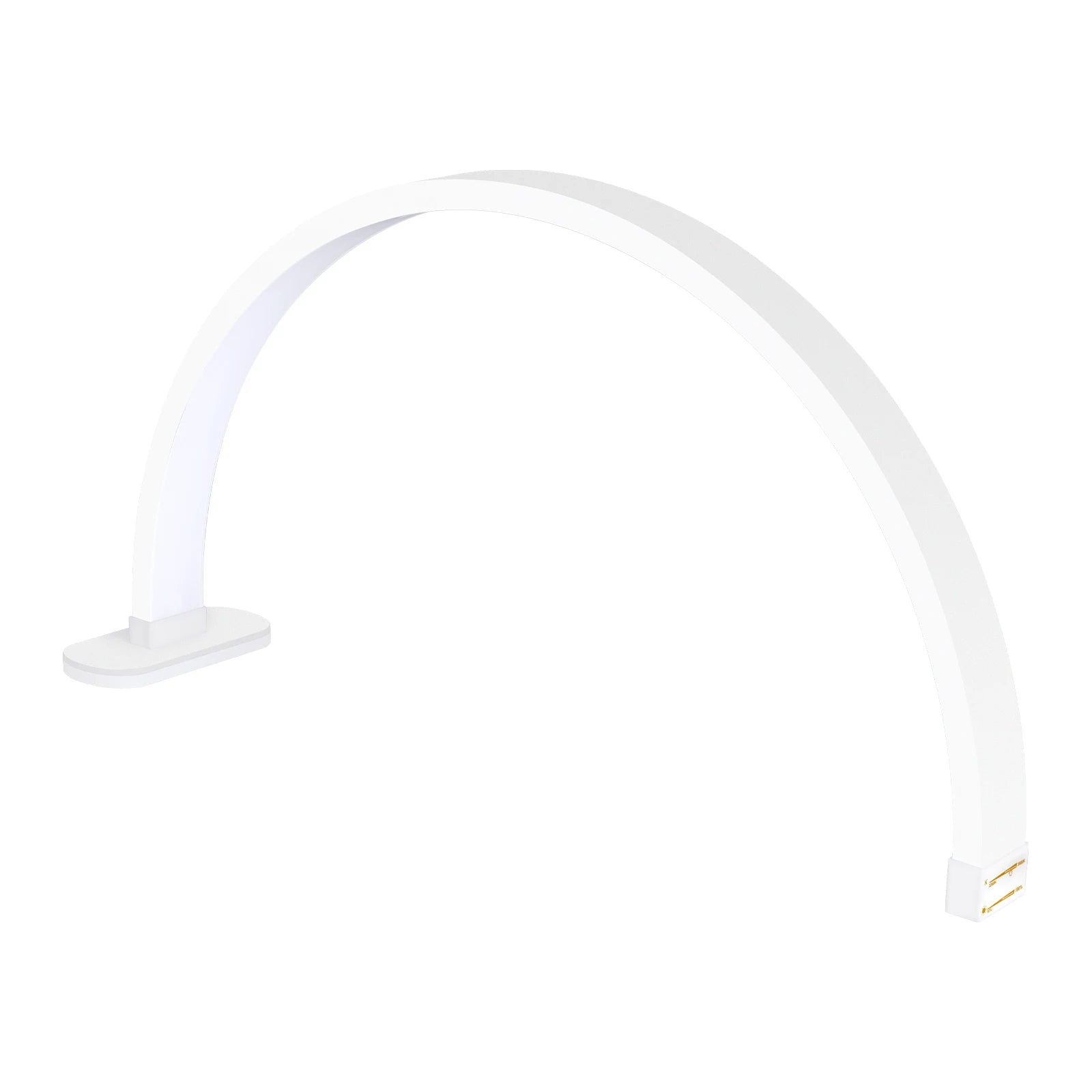 Golden Crystal Table Lamp High Quality 30inch Led Half Moon UV Nail Lamp With Phone Holder Desktop Arch Nail Lamp for Beauty