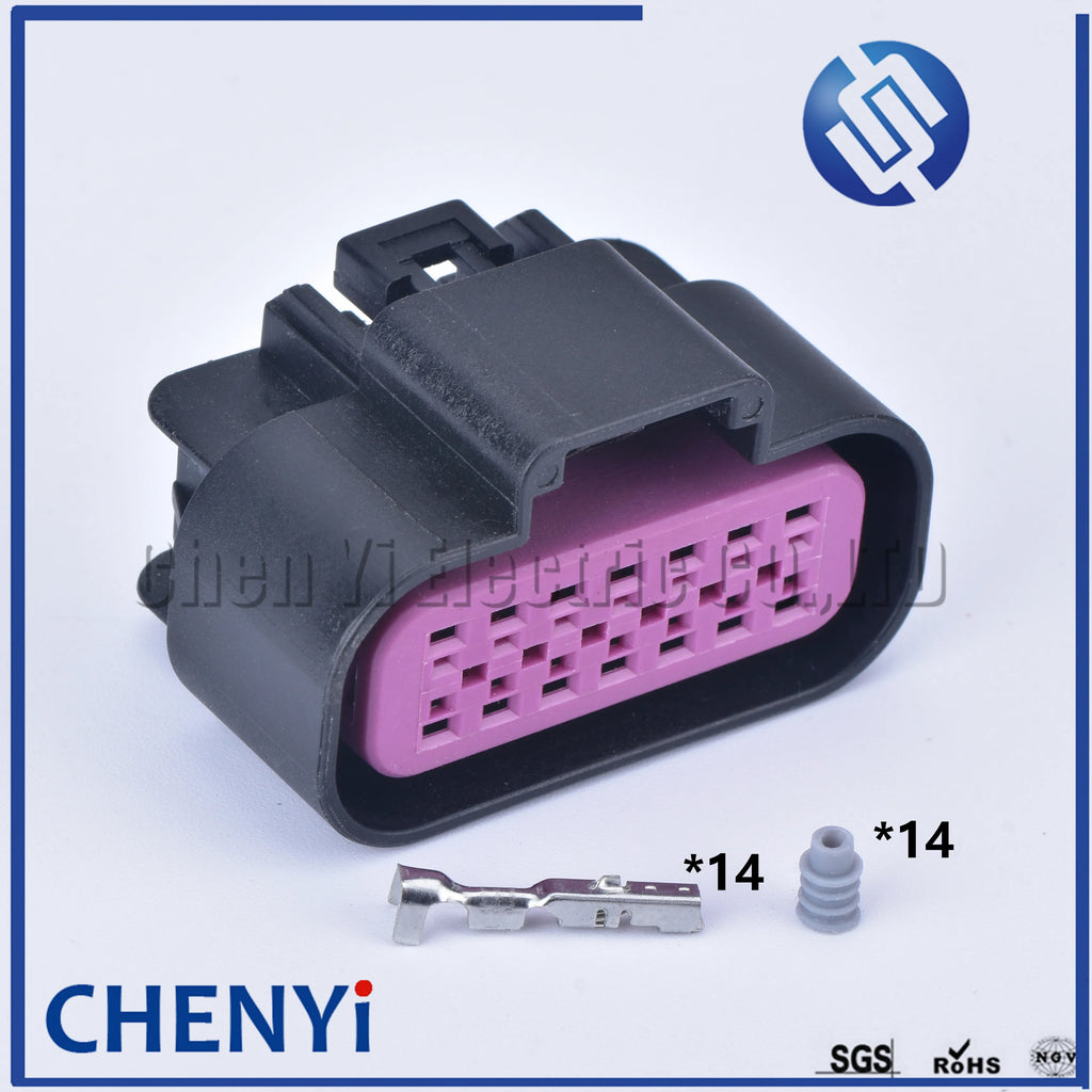 14 Pin GT 1.5 Series 15326856 15326861 Auto Waterproof Connector Auto Wiring Harness Cable Housing Plug for Chevrolet Buick