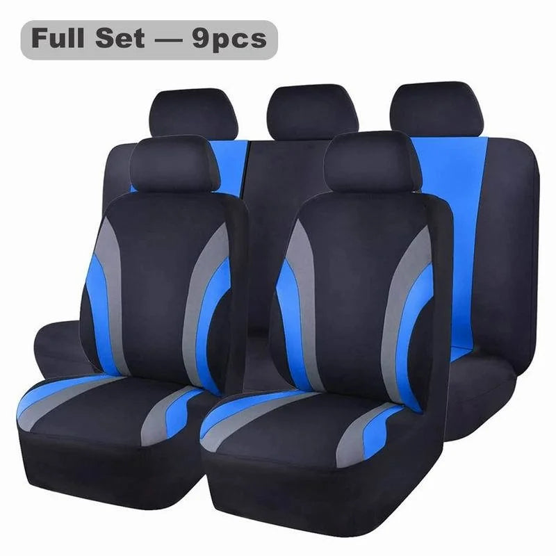 Universal Car Seat Cover Four Seasons With 2 Zippers Car Seat Cover Set Car Seat Protector