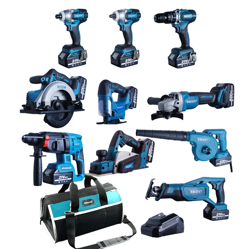 Power Tools Set 21v Cordless Drill Lithium-lon Kit Best Sale in China