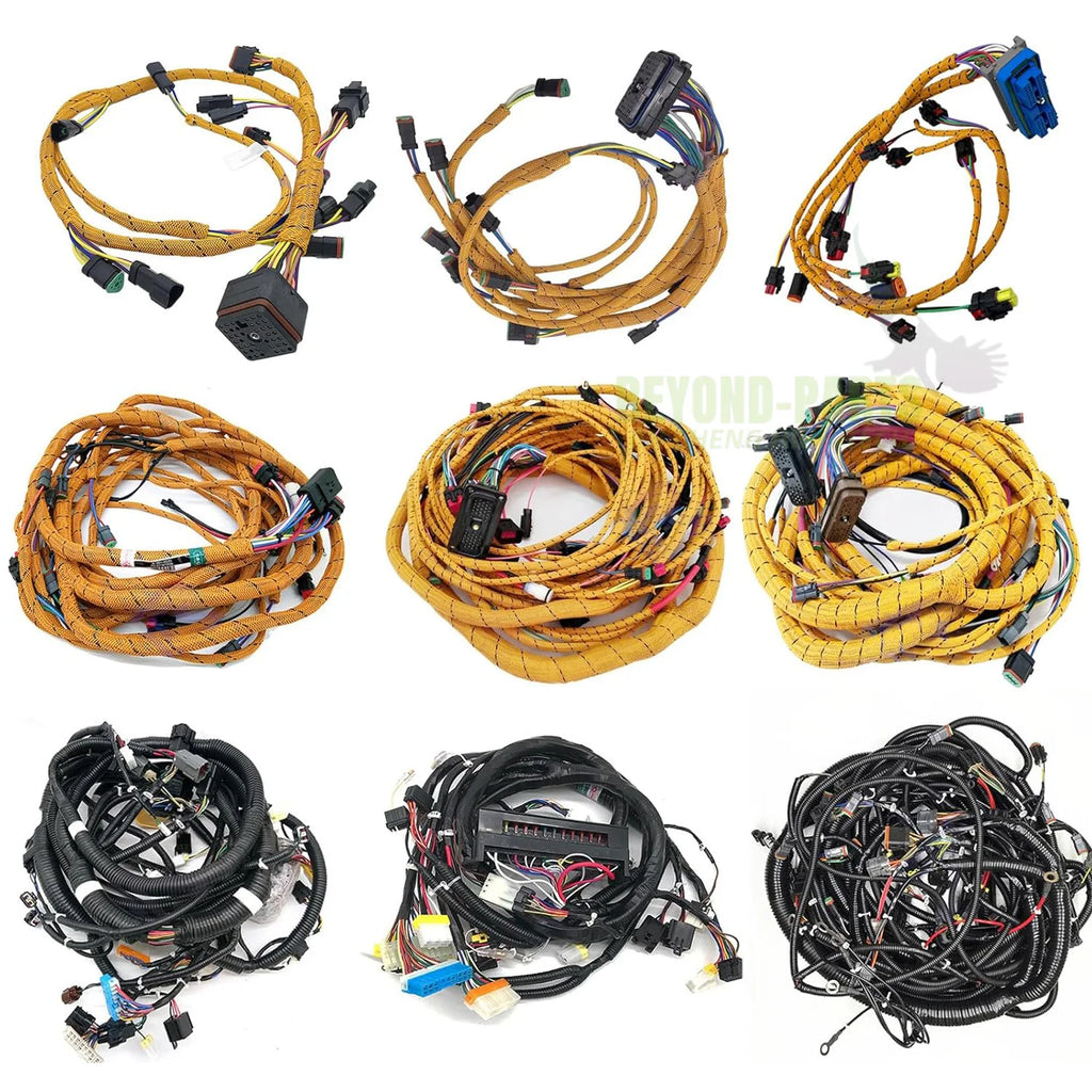 SK135sr Excavator Spare Parts Cabin Wiring Harness