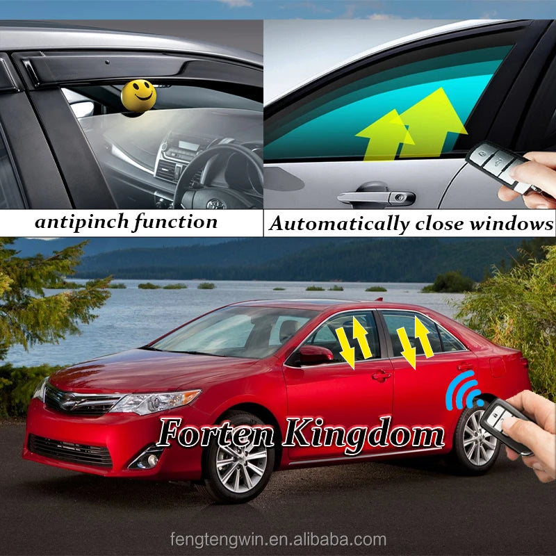 2016-2019 Terra Auto Electronics Car Automatic Window Close Kits Power Remote Key Start Electronic with Mirror Fold Module