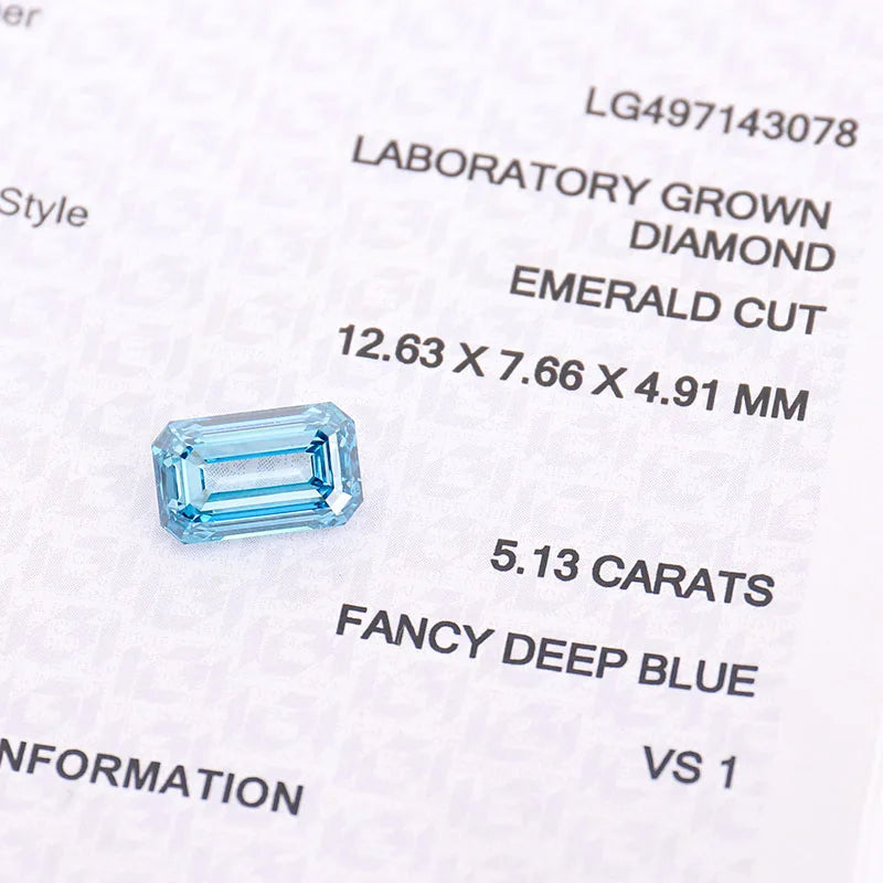 /IGI Certified Lab Grown Diamond  HPHT/CVD Lab Diamond With Certificate D-H VVS1-SI1 Loose Lab Diamond for Engagement Ring