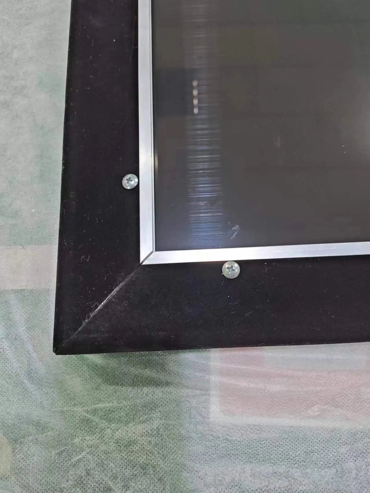 100" 4K PET Crystal Ultra Short Throw Projector Fixed Frame UST Projector Screen ALR 100inch Home Theater Cinema