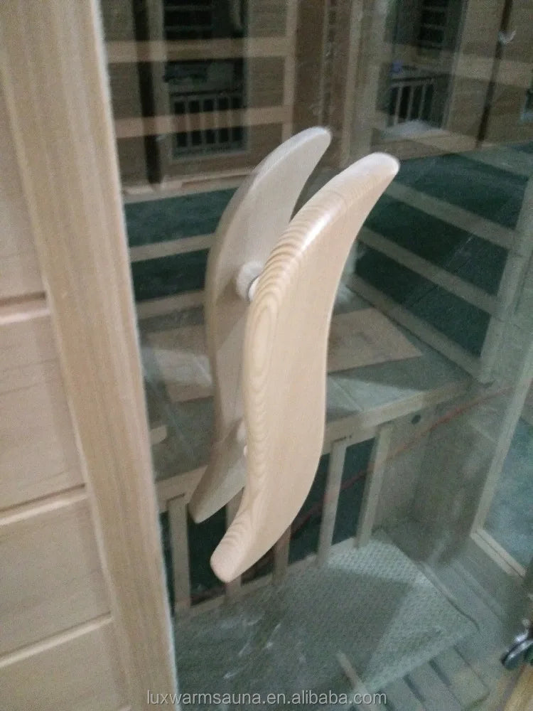 2 Person Home Ozone Dry Steam Mini Sauna Cabin Heater Hemlock Portable Far Infrared Room for Sale