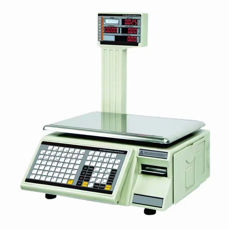 Veidt Weighing Dahua TM-F1 Cash Register POS System Commercial Supermarket Label Scale 30kg Weighing Printer Scale
