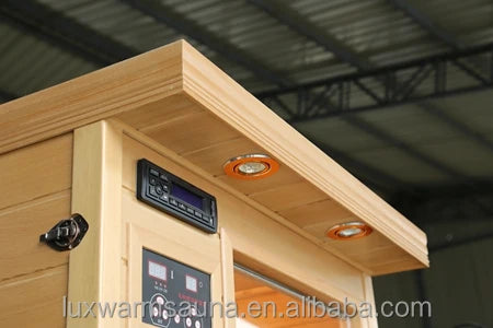 2 Person Home Ozone Dry Steam Mini Sauna Cabin Heater Hemlock Portable Far Infrared Room for Sale