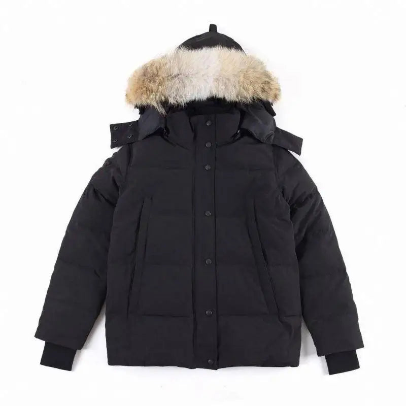 2024 Windproof Parker Canadian Winter Women Goosewinter Down Hooded Coat for Men