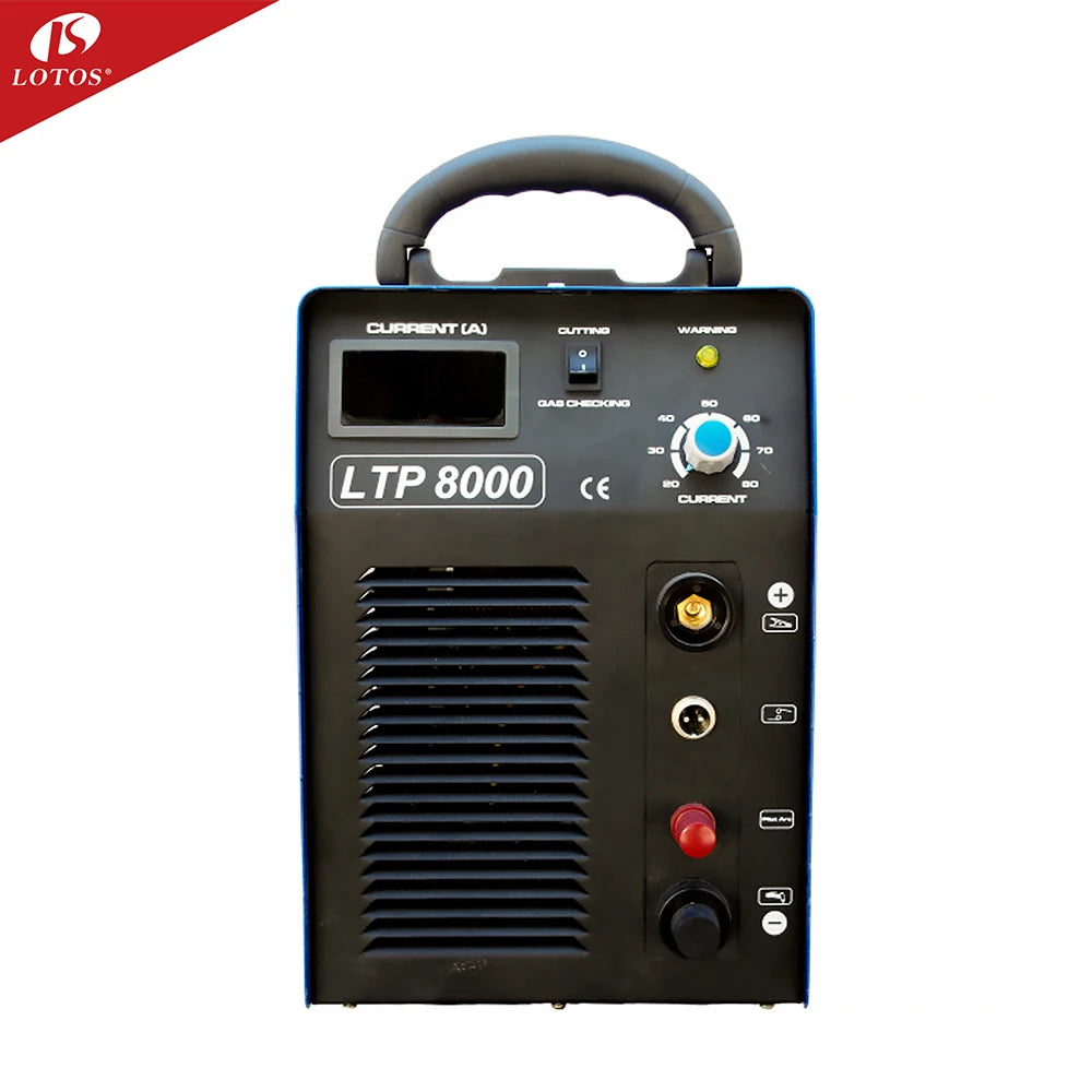 Lotos LTP8000 Factory Price  Portable Plasma 80 Amp 25mm Cutting Plasma Cutter Machine Tool Equipment  for Black Friday Gift