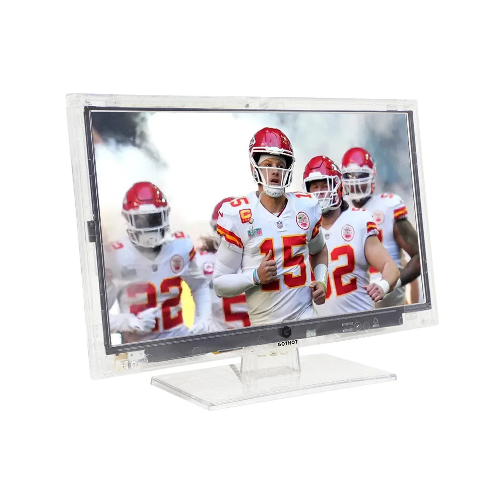 13'' Clear TV  Prison Transparent Retro Gaming  Secureview Jail Prison Color TV