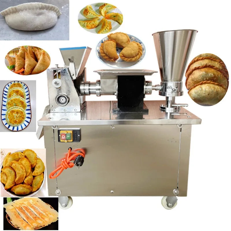 Indian Empanada Maker Large Dumpling Forming Machine New Condition for Manufacturing Plant and Bakery Food Shop