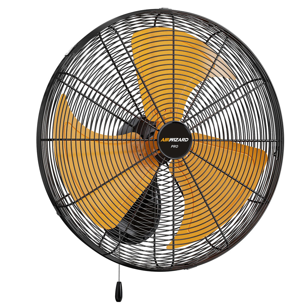 18 20 Inch Industrial Oscillating Wall Mount Fan High Velocity Heavy Duty Metal Blades 3 Speeds Wall Fans for Garage Shop