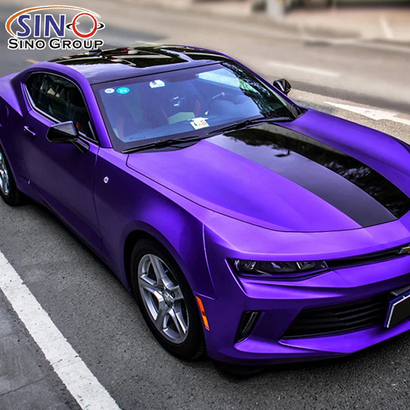 1.52x18M PVC Material Sticker Wholesale Seller Amazing Quality Air Bubble Free Chrome Matt Super Matte Car Wrap Vinyls