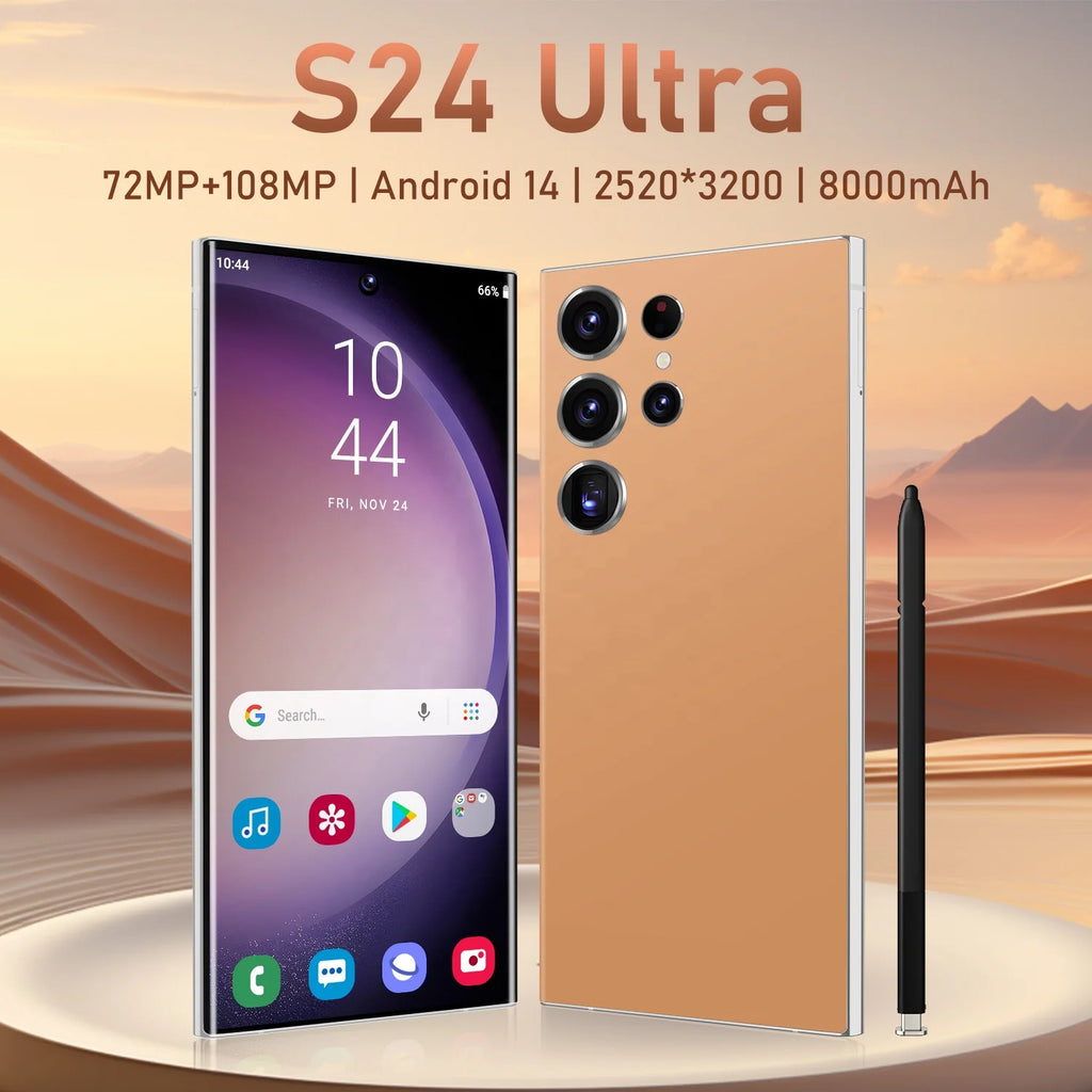 OEM S24 ultra S24 Celul Original 5G S24 ULTRA Brand New Android Smartphone 7.3inch 5G 16GB 1TB Mobile Phone with Stylus