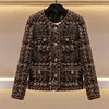 2024 Bettergirl New Small Fragrant Wind Coat Women's Autumn and Winter Sense Tweed Chic Short Coat