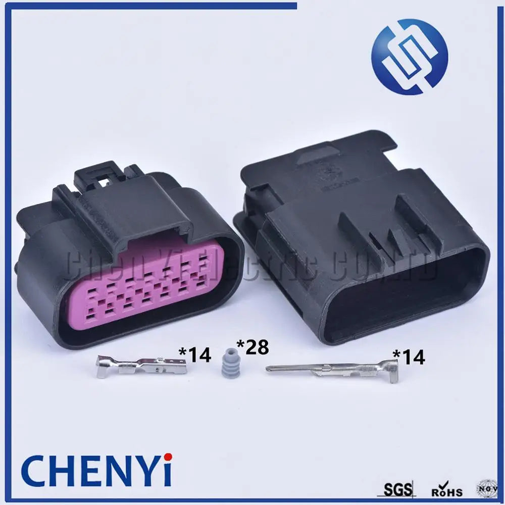 14 Pin GT 1.5 Series 15326856 15326861 Auto Waterproof Connector Auto Wiring Harness Cable Housing Plug for Chevrolet Buick