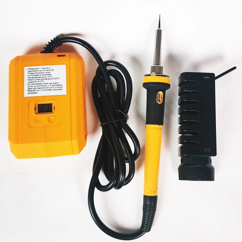 18V 20V Cordless Soldering Iron DeWaltt Interface Dcb Battery  Portable Soldering Station Charging Welding Tool Cordless Tool
