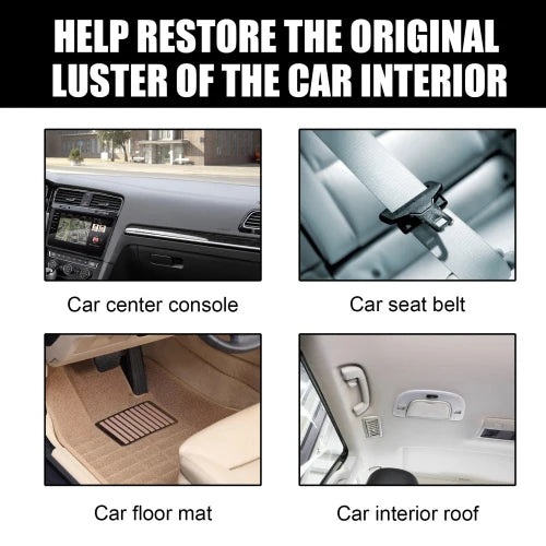 Jaysuing Coating Agent  Car Interior Seat Instrument Panel Clean Stains Polish Maintenance Refurbishment Cleaner