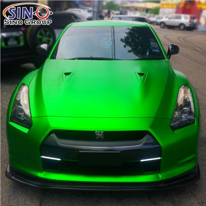 1.52x18M PVC Material Sticker Wholesale Seller Amazing Quality Air Bubble Free Chrome Matt Super Matte Car Wrap Vinyls