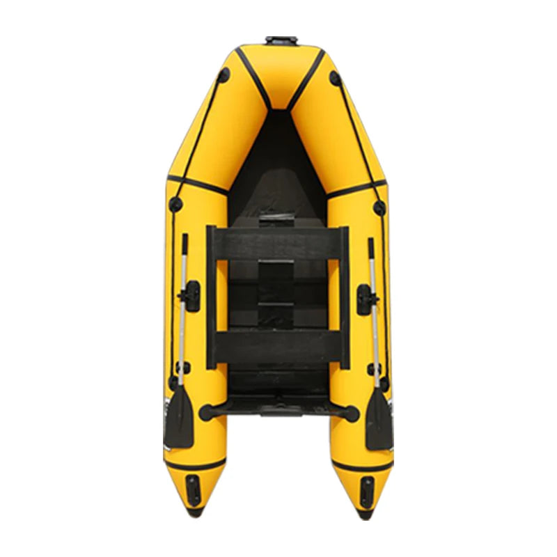 Solar Marine 10 Feet Inflatable Speed Boat 0.9mm PVC Assault Rescue Kayak Transom Sport Tender Boat With Motor Board