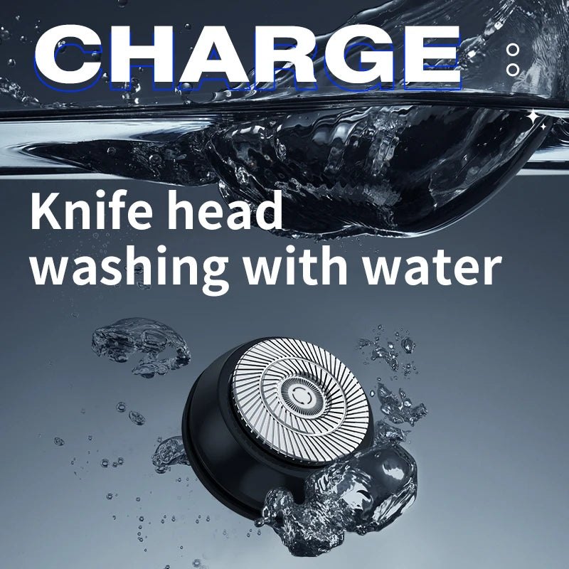 2024 Hot Sale USB Rechargeable Waterproof Men s Travel Electric Shaver Mini Shaving Razor for Beard Popular on TikTok