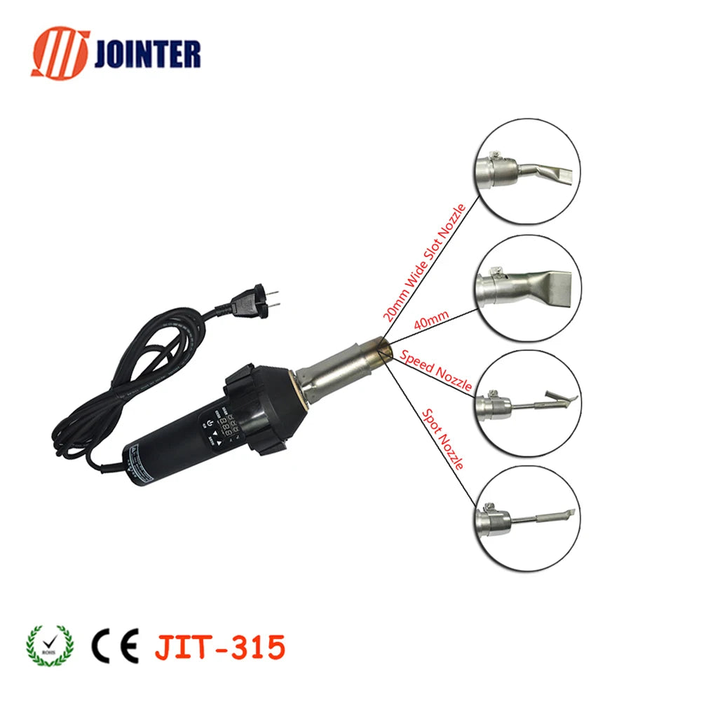 2019 Top Quality Portable Mini Plastic Welding Gun Heating Gun with 1600W Power