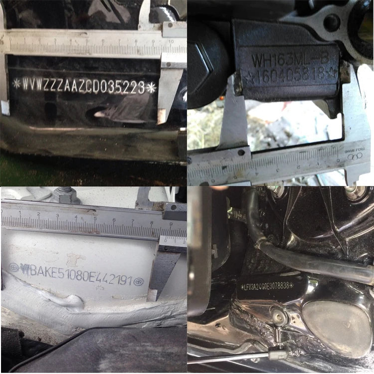 ZIXU Portable Metal Dot Peen Handheld Pneumatic Vin Chassis Number Maker Vin Printing Machine Vehicle Chassis Number Marking