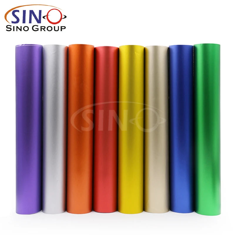 1.52x18M PVC Material Sticker Wholesale Seller Amazing Quality Air Bubble Free Chrome Matt Super Matte Car Wrap Vinyls