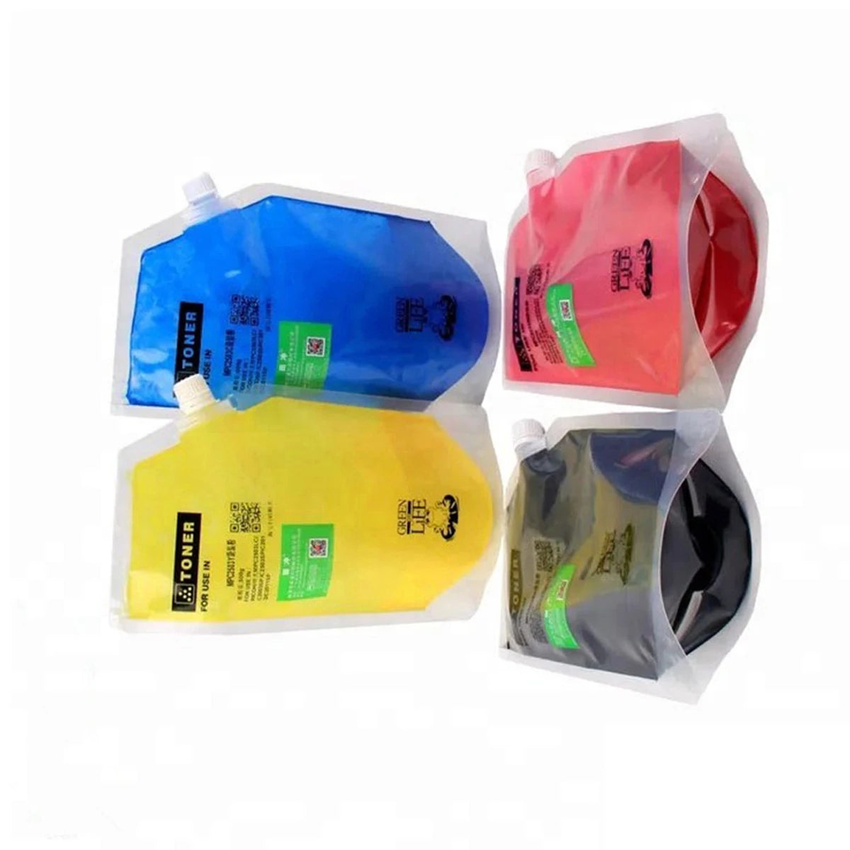 1KG Ink Toner Powder Refill Kits Reset for Sharp DX-C 38 ST-C-C DX-C 38 ST-C-M DX-C 38 ST-C-Y DX-C 38 FT-B DX-C 38 FT-C