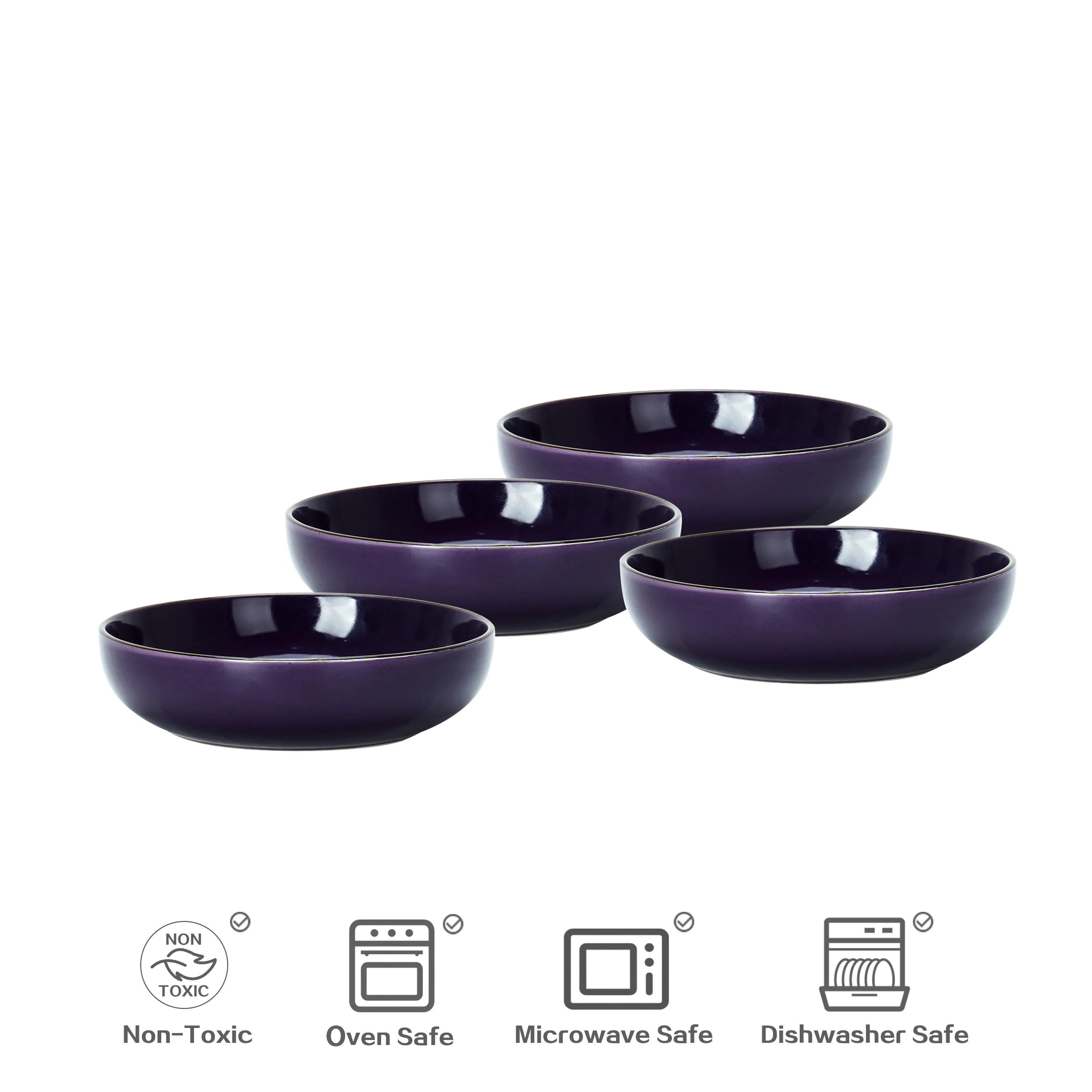 20 Piece Stoneware Dinner Set Clean Easy Coffee Mugs Ceramic Pizza Plates Bowls Hot Selling Dinnerware Sets for Kitchen 4 People