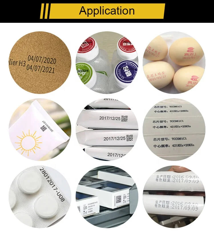 0.5 Inch Large Format Online Inkjet Printer for Badges