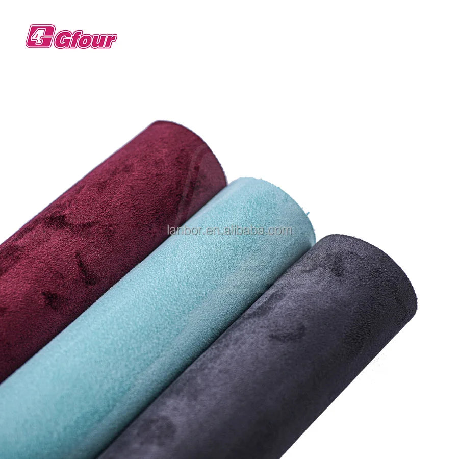 Self-adhesive Roll Flannel Pink Suede Film 1.52*15m Suede Car Film Hot Selling Decorative Vinyl Cherry Blossom Pink PVC Interior