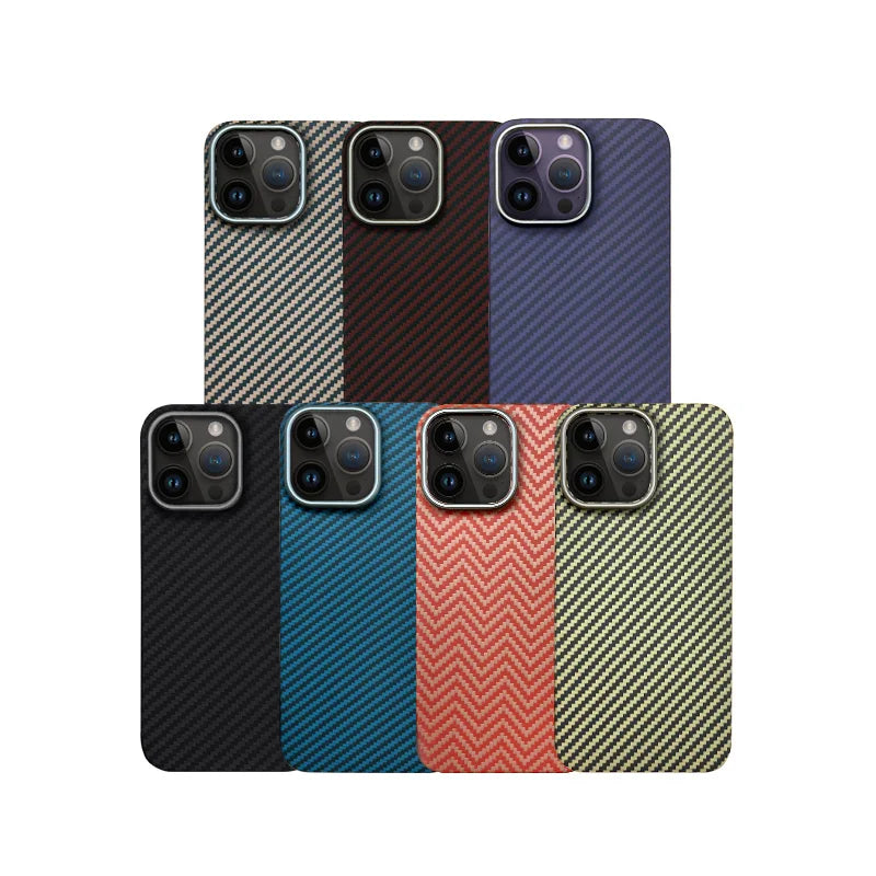 2022  KZDOO KEIVLAR for iphone 14 Pro Max Ultra Thin Super Light Real Aramid Carbon Fiber Mobile Phone Case Ip13 Pro Max Case