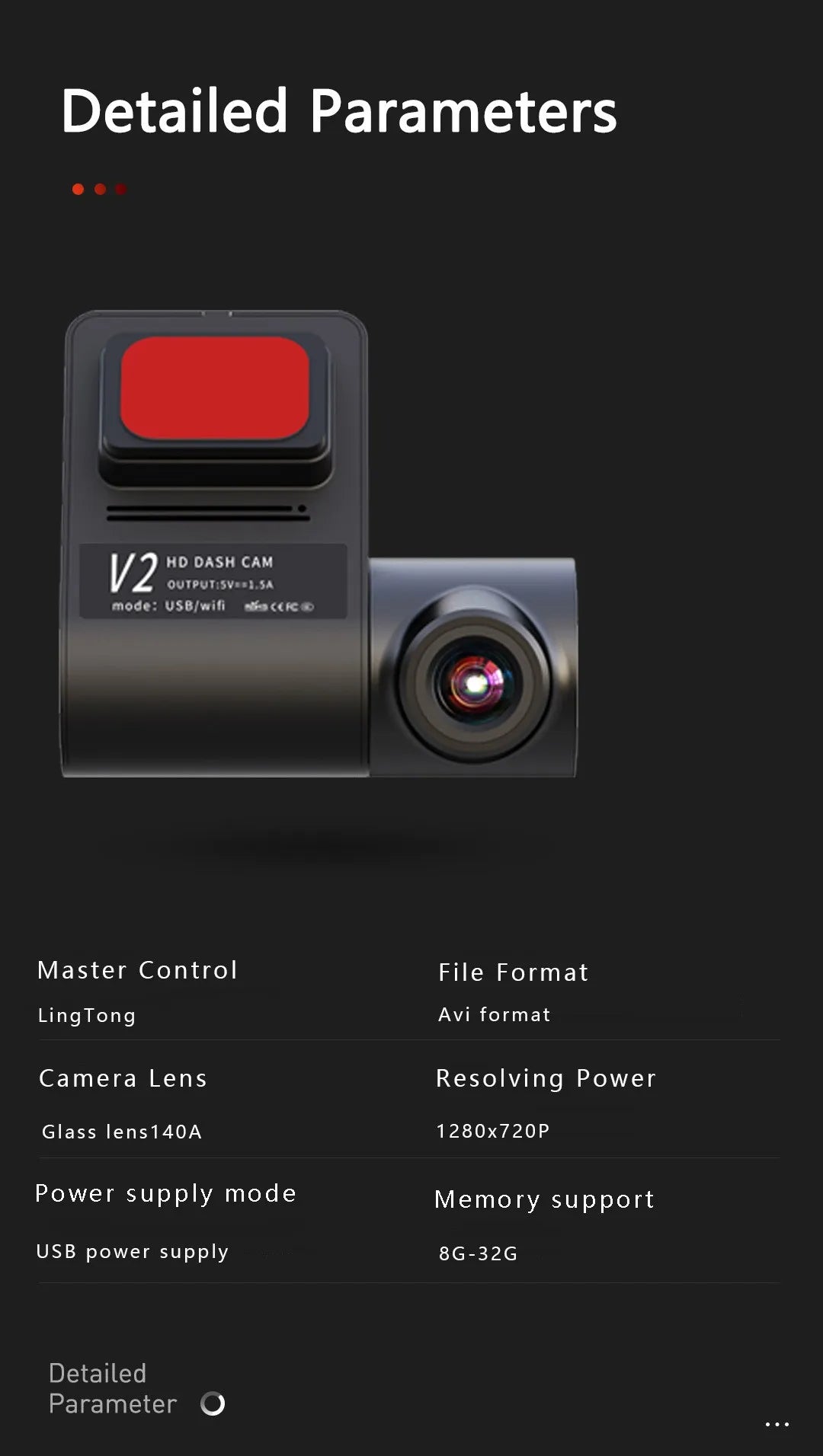 1080p Single Camera Dash Cam Universal Night Vision WiFi Car DVR Black Box with 1-Year Warranty Front Facing Driver's Eye View