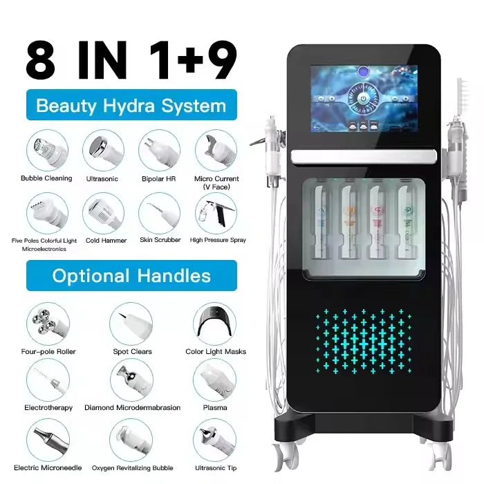 2024 Professional Multi-functional Salon Facial Equipment Water Oxygen Diamond Dermabrasion Head Beauty