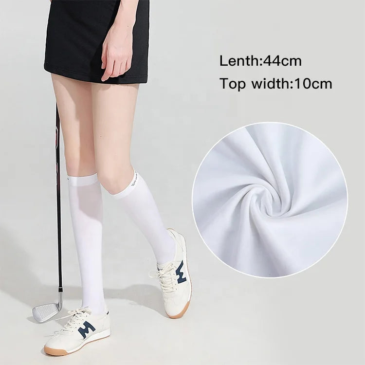 REXCHI XWZ02 Wholesale Customized Thin Soccer Socks Adults Long Tube Breathable Man Sports Over the Knee Golf Socks Women