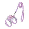 US LOCAL STOCK Small Cat Harness Wing Decor Walking Vest Leash Set for Cats Small Dogs Adjustable Pet Cat Harness Accessories