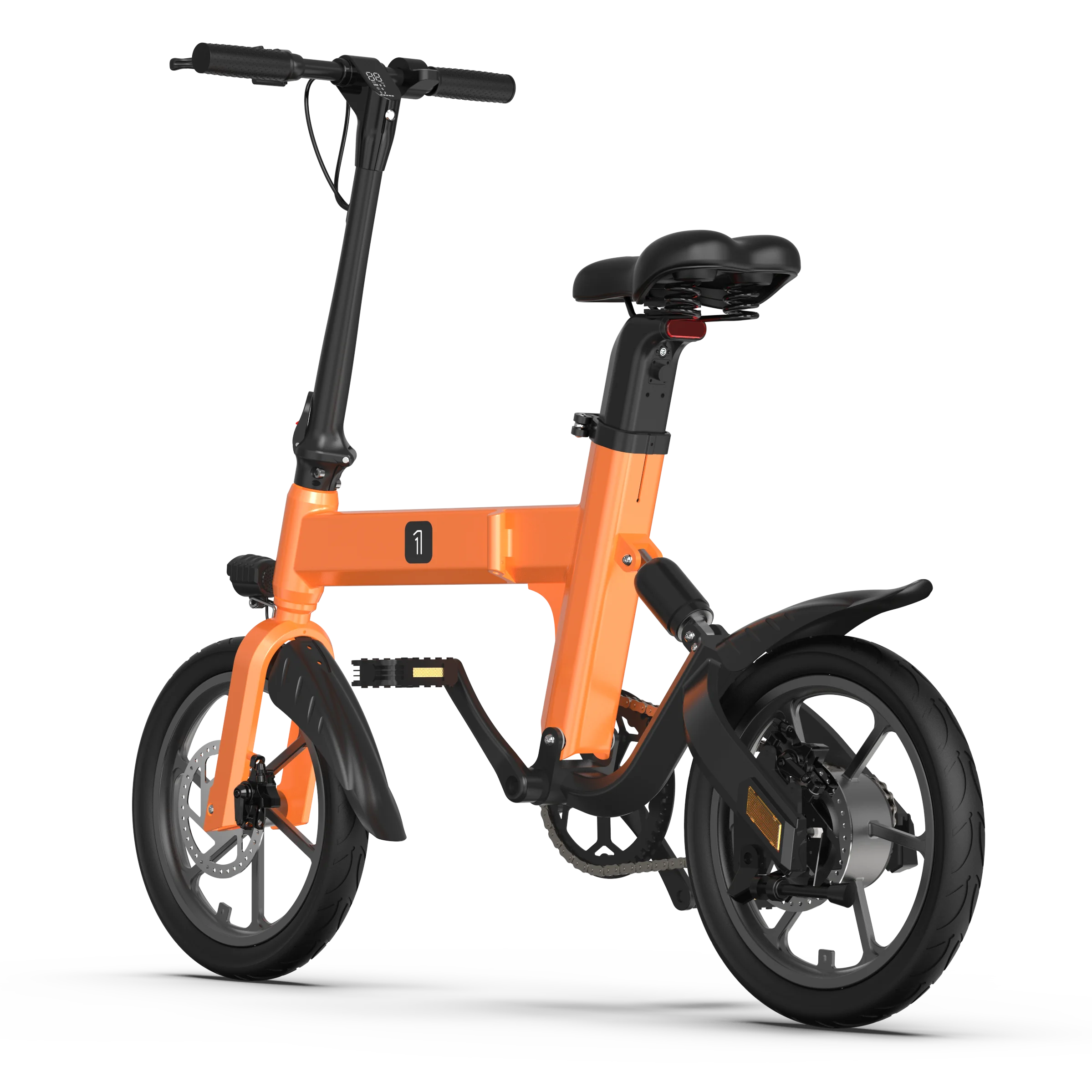 2023 3 Speeds Carbon Mountain Electric Bike Mini Folding Ebike Ce Approved