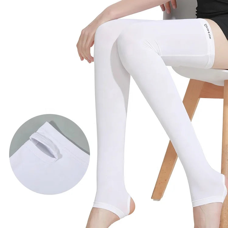 REXCHI XWZ02 Wholesale Customized Thin Soccer Socks Adults Long Tube Breathable Man Sports Over the Knee Golf Socks Women