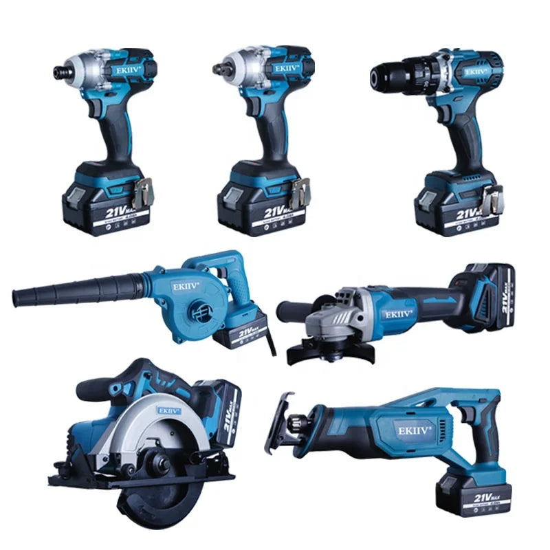Power Tools Set 21v Cordless Drill Lithium-lon Kit Best Sale in China