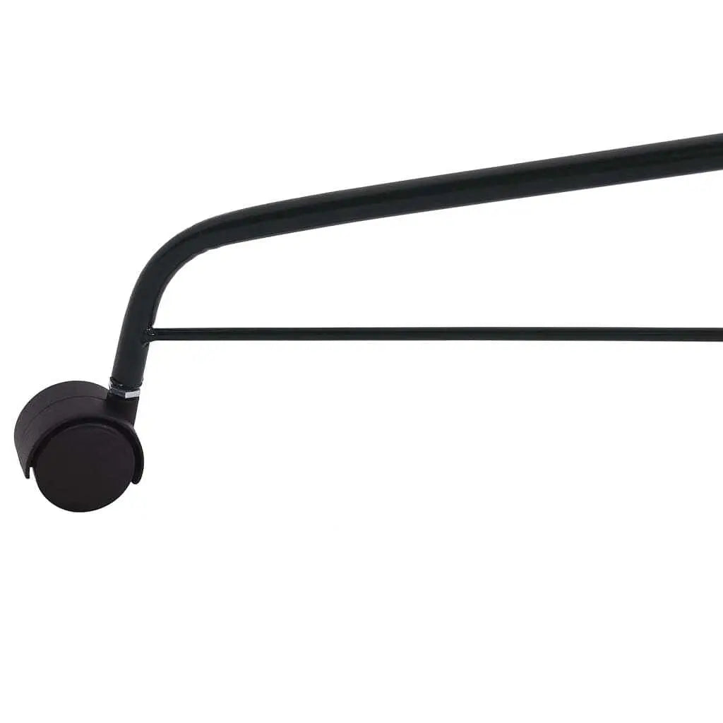 VidaXL W2B Christmas Tree Stand Black Steel 34.3 in X 32.3 in X 10.4 in Plastic Decoration