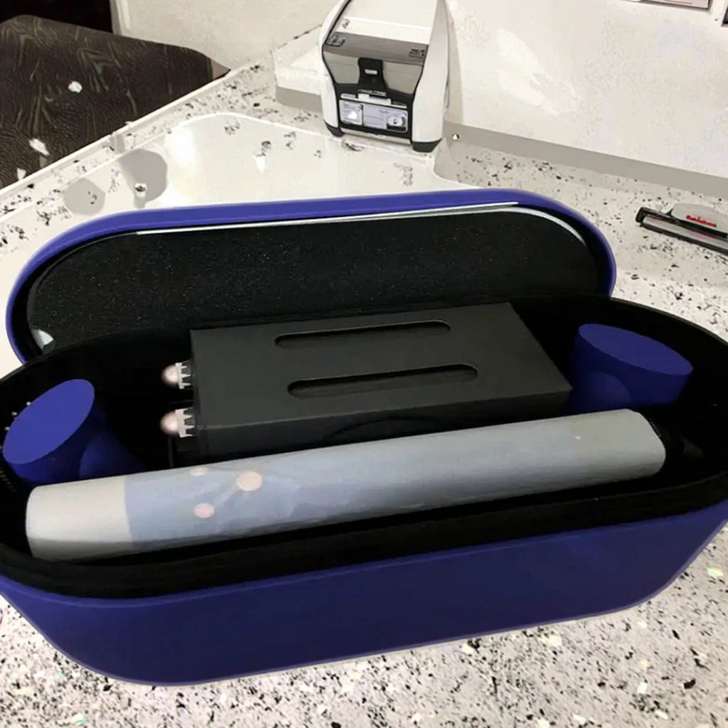 1600W High-Speed Ceramic Curling Iron with Stainless Steel Hairdressing Comb Portable Sonic Hairstylist for Dry Hair & Hotels