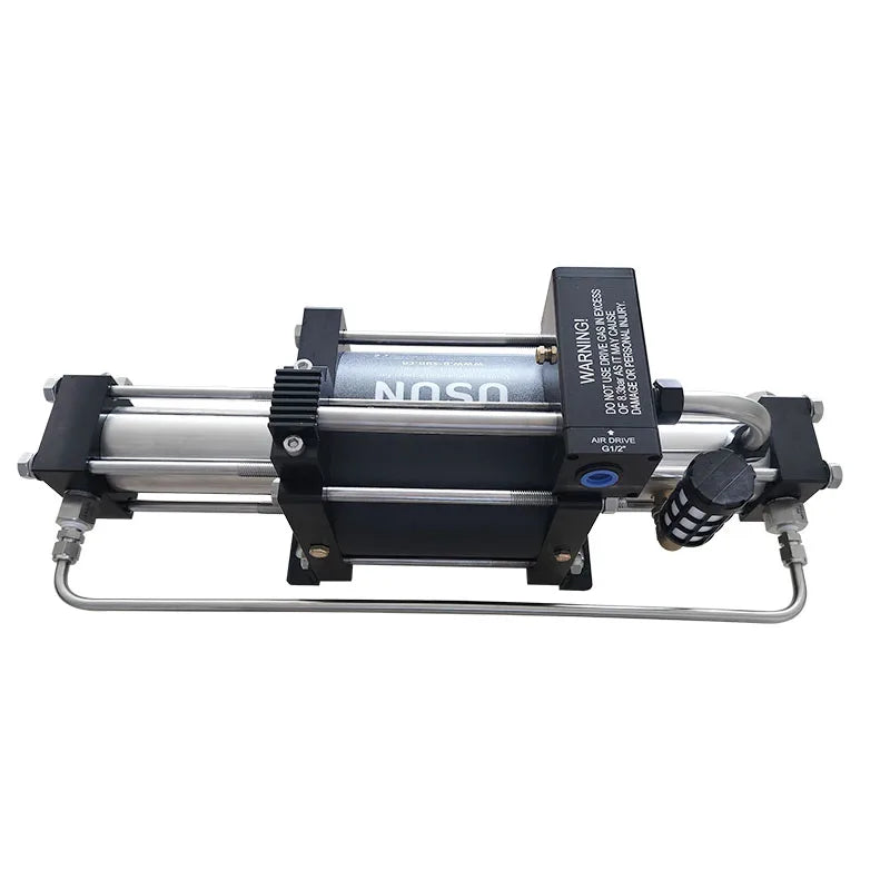 USUN Brand Model:GBT7/15 100-120 Bar  Double Stage Pneumatic Driven Gas Booster Pump for Vessel Pressuretesti
