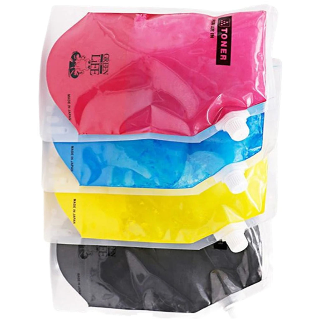 1KG Toner Powder Dust Refill Kits for Brother TN375-C TN375-M TN375-Y TN390-BK TN390-C TN390-M TN390-Y TN395-BK TN395-C TN395-M