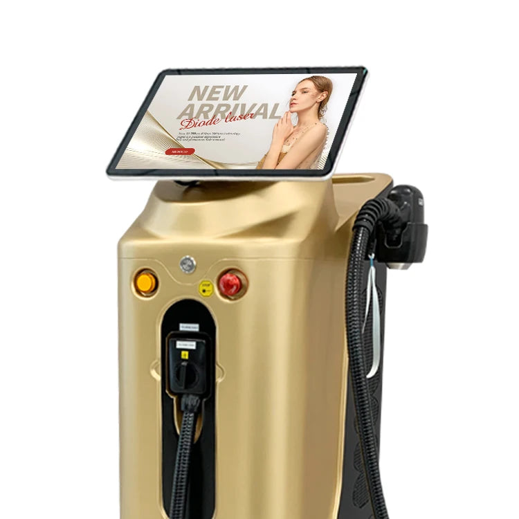 2022 Factory Price 3 Wavelength 1800w Big Handle Power 755 808 1064 808nm Diode Laser Hair Removal